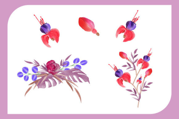 Download Decorative Watercolor Flower Design - Watercolor Collection