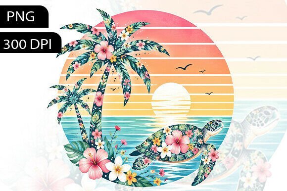 Download Summer Turtle PNG Transparent Background - Png transparent background Collection
