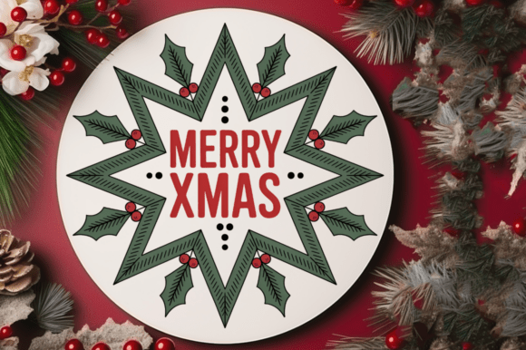 Download Old Fashioned Christmas Stamp PNG Design - Premium Resources
